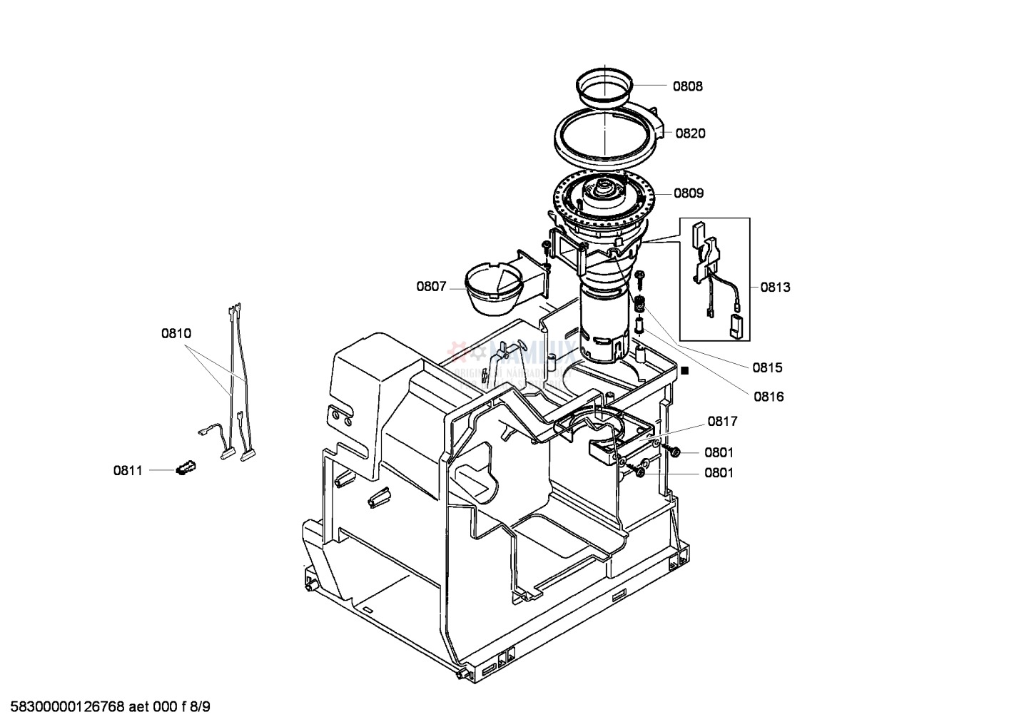 Bosch 06-916C Mire télescopique graduée en eights 40,6 cm 