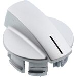 Silver washing machine programme control knob - 1107571109 - p.500