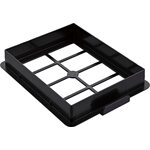 Vacuum cleaner dust container filter frame - 1180224014 - p.320B
