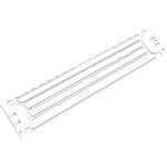 Crossbar,suspension,tub,zincat - 1325033023 - p.523A