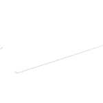 White freezer compartment flap handle - 2236606022 - p.530