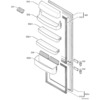 Complete freezer door - 2258285010 - p.305A