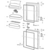 White fridge / freezer door plug - 2059619011 - p.3