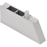 Stainless steel oven door handle adaptor - 3871935007 - p.338A
