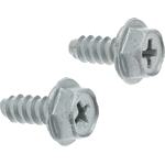 Screw, door hinge, 2 pcs, 4.8x11 - 4055519492 - p.999