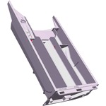 Washing machine detergent drawer assembly - 50245085001 - p.307