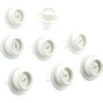 Dishwasher lower basket wheel kit - 50279059005 - p.523A