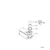 Dishwasher decalcifier grommet - 1526505001 - p.130A