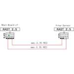 Cable, wire harness, textile fiber filter, main electronics - 8082081038 - p.999