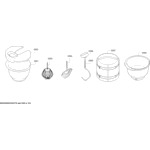 Kneading hook - 00659890 - p.0305