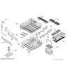 Glass holder rack for dishwashers - 00670481 - p.0626