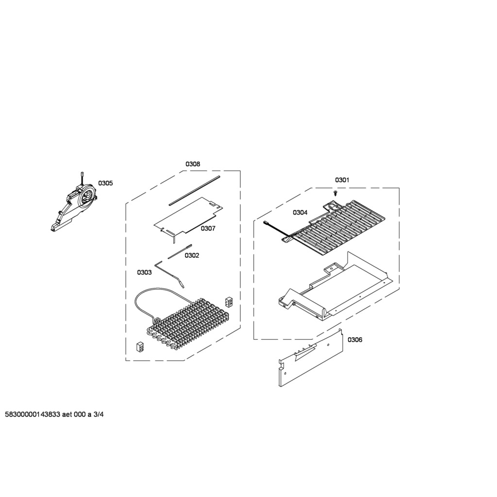 Produktbild von Liebherr 7428821 ORIGINAL Schubladenblende Abdeckung Blende Kastenabdeckung Vorne Gefrierschrank